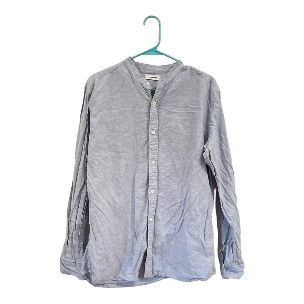 JACK & Jones Long Sleeve Button Down Size Large